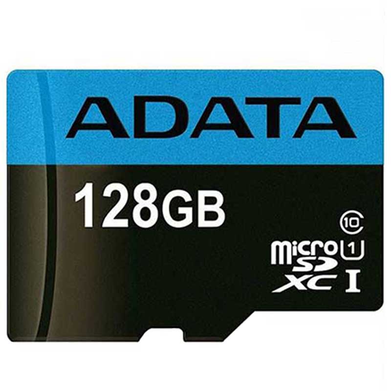 رم میکرو 128 گیگ ای دیتا ADATA Premier AP V10 U1 100MB/s + خشاب