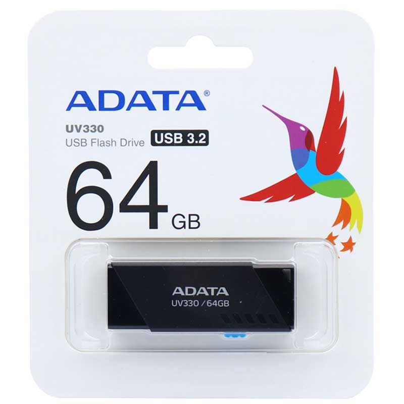 فلش 64 گیگ ای دیتا ADATA UV330 USB 3.2