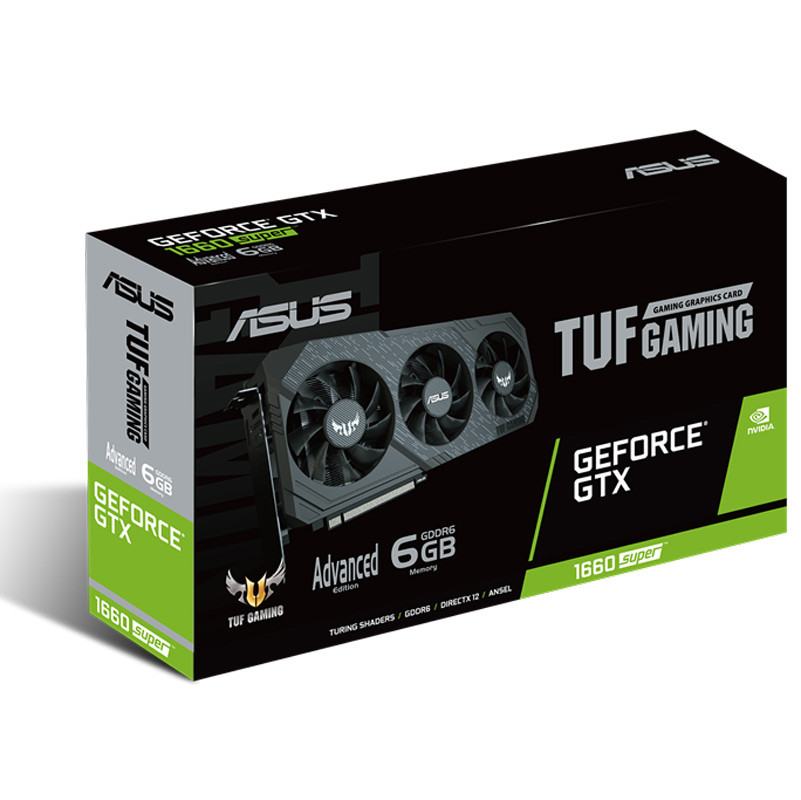 کارت گرافیک ASUS TUF3 GTX1660 Super Advanced A6G GDDR6 192Bit