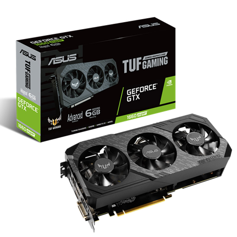 کارت گرافیک ASUS TUF3 GTX1660 Super Advanced A6G GDDR6 192Bit
