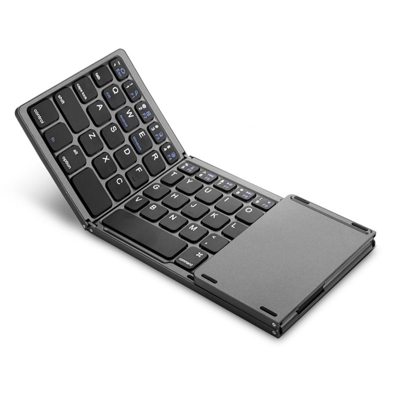 کیبورد و تاچ پد بی سیم تاشو B033