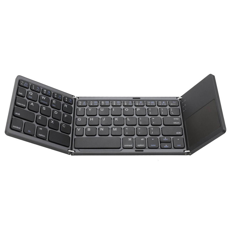 کیبورد و تاچ پد بی سیم تاشو B033