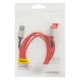 کابل آیفونی Baseus Horizontal CALSP-B 2.4A 1m