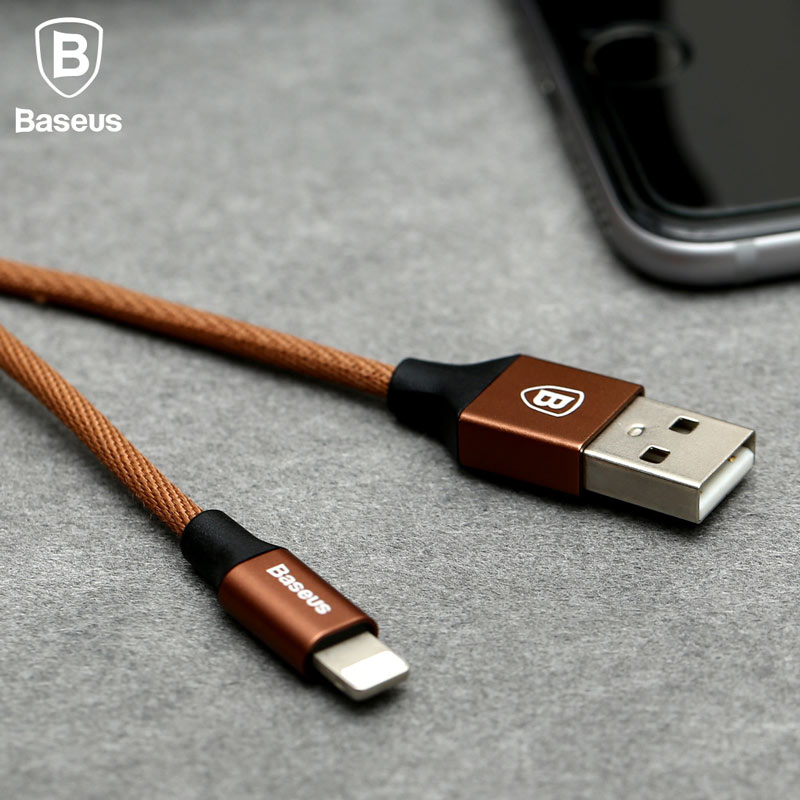 کابل کنفی آیفونی Baseus CALYW 2A 1.2m
