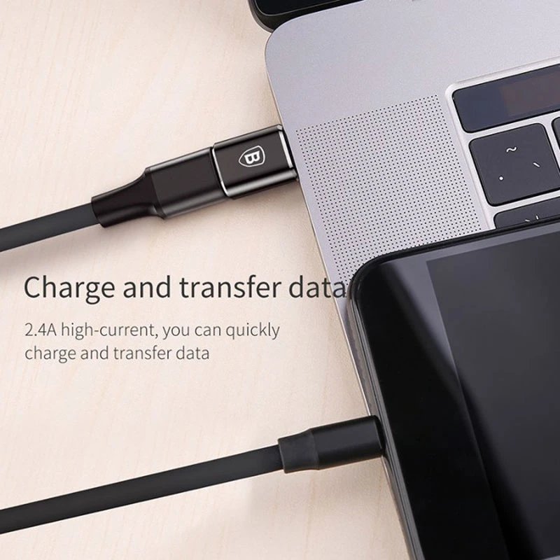 تبدیل Baseus CAMOTG-01 MicroUSB To Type-C