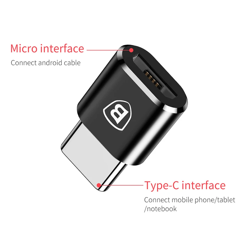 تبدیل Baseus CAMOTG-01 MicroUSB To Type-C