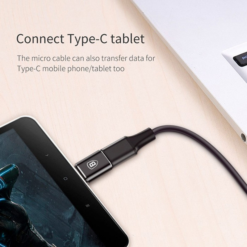تبدیل Baseus CAMOTG-01 MicroUSB To Type-C