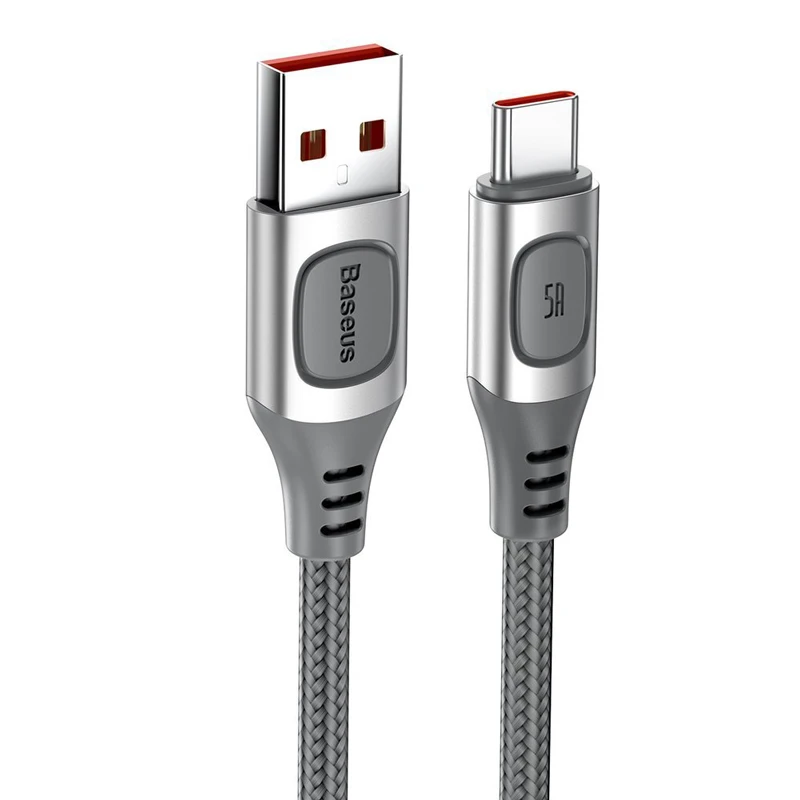 کابل فست شارژ Baseus CATSS-B0S MOQ:20 5A 1m Type-C