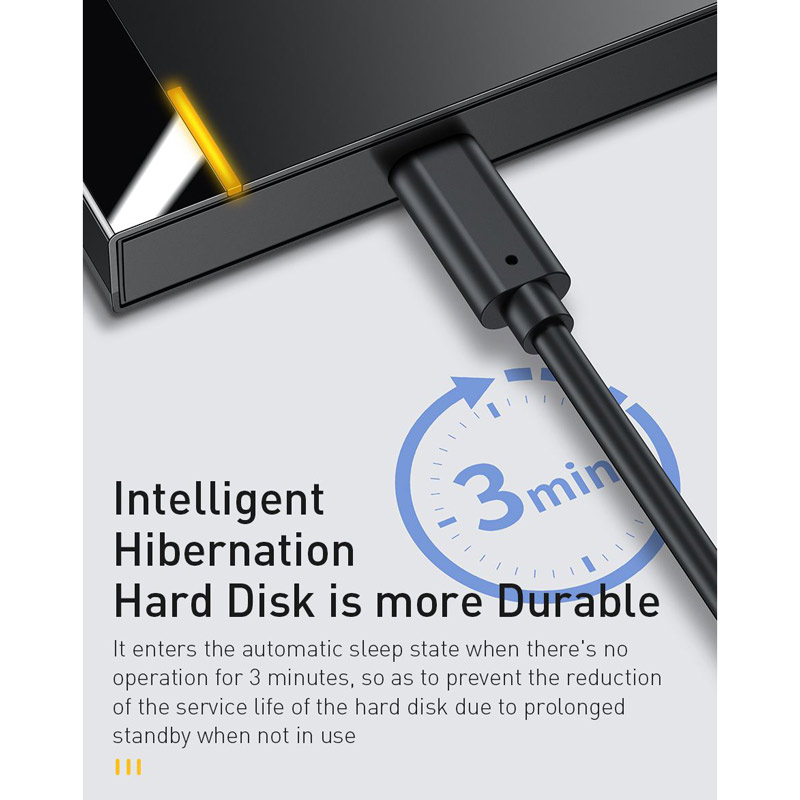 باکس هارد 2.5 اینچی HDD/SSD باسئوس Full Speed Series CAYPH-C01