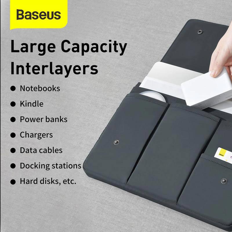کیف لپ تاپ دستی باسئوس 16 اینچ Baseus LBJN-B