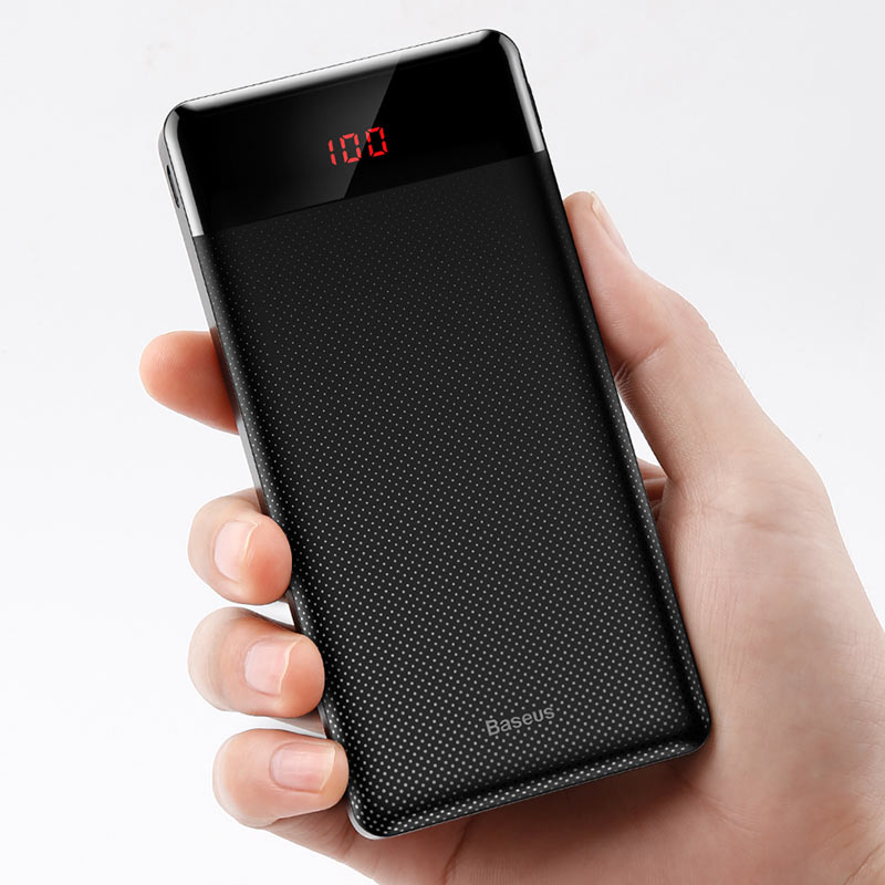 پاوربانک 10000 باسئوس Baseus Mini CU PPALL-AKU Digital Display