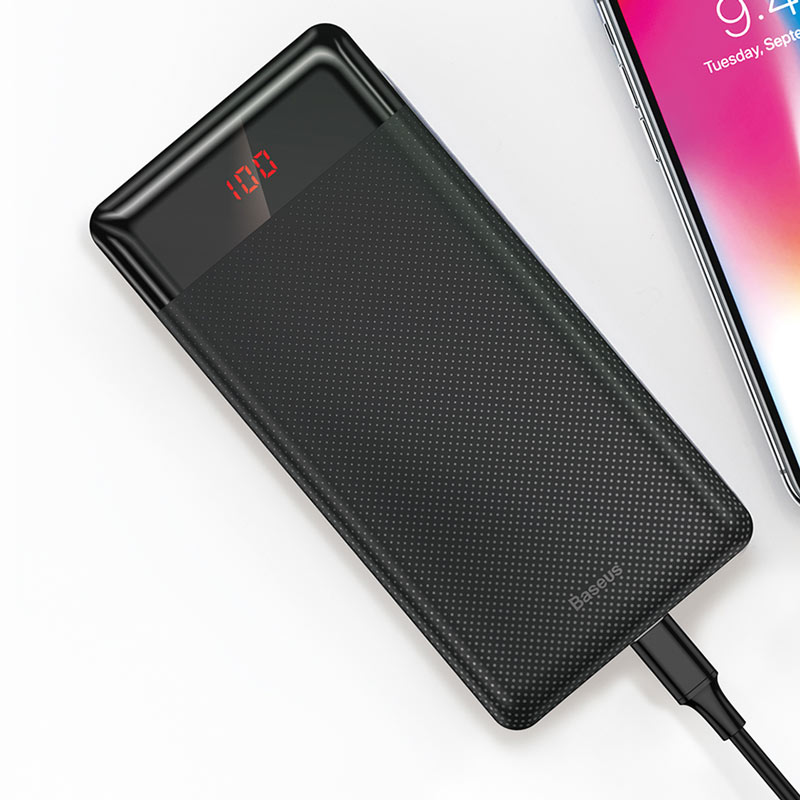 پاوربانک 10000 باسئوس Baseus Mini CU PPALL-AKU Digital Display