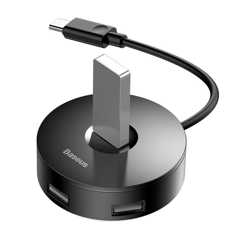 هاب 4 پورت USB3.0 باسئوس Airjoy Round Box CAHUB-G0