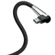 کابل میکرو یو اس بی Baseus Sharp-Bird CAMMVP-E01 2.4A 1m یکسر L