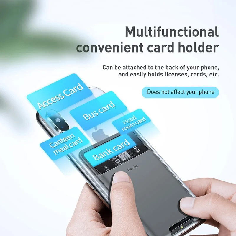 جا کارتی باسئوس Baseus Silica-gel Portable Card Holder