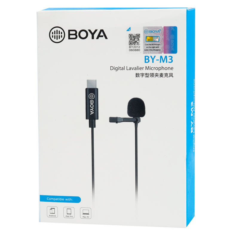میکروفون یقه ای Boya BY-M3