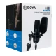 میکروفون کندانسور Boya BY-M800 + پاپ فیلتر