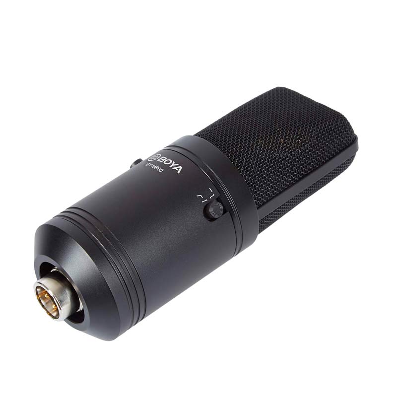 میکروفون کندانسور Boya BY-M800 + پاپ فیلتر
