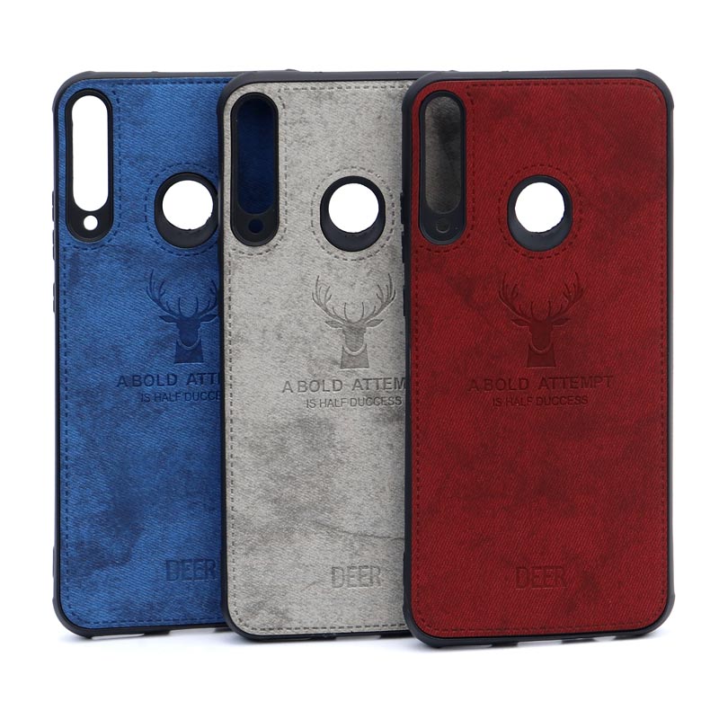 قاب چرمی طرح گوزن Huawei Y7p