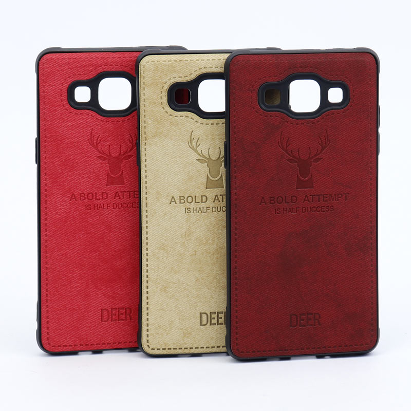 قاب چرمی طرح گوزن Samsung A5