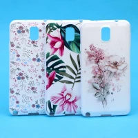 قاب فانتزی سفید طرح گل سامسونگ Note 3