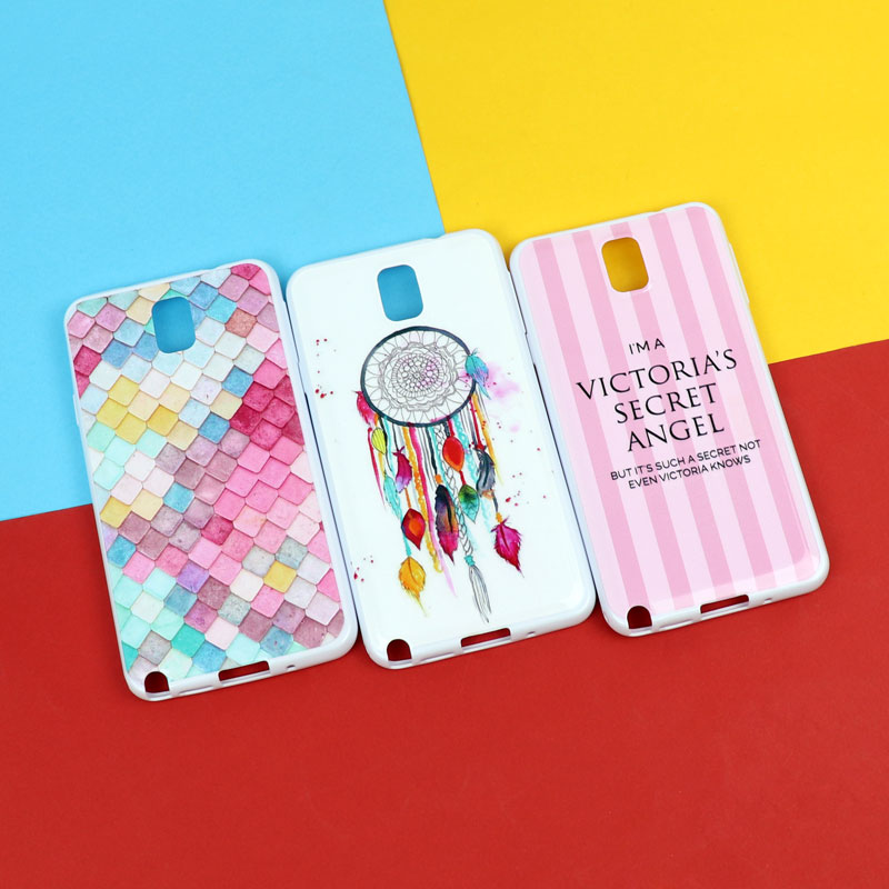 قاب فانتزی سفید طرح مختلف سامسونگ Note 3