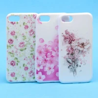 قاب فانتزی سفید طرح گل آیفون iPhone 7/8