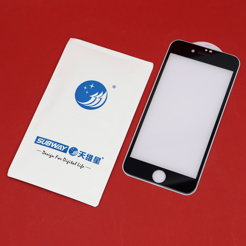 گلس فول Subway فیلتردار iPhone 7/8 مشکی