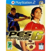 بازی PES 6 PRO Evolution Soccer گردو مناسب برای PS2