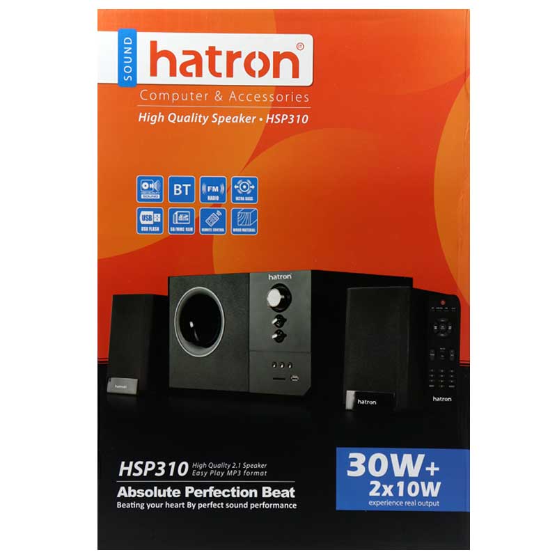 اسپیکر بلوتوثی رم و فلش خور Hatron HSP310