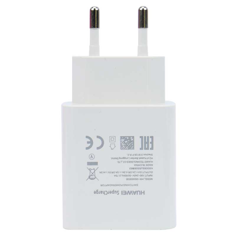 شارژر دیواری فست شارژ Huawei Super Charge PD 22.5W + کابل Type-C