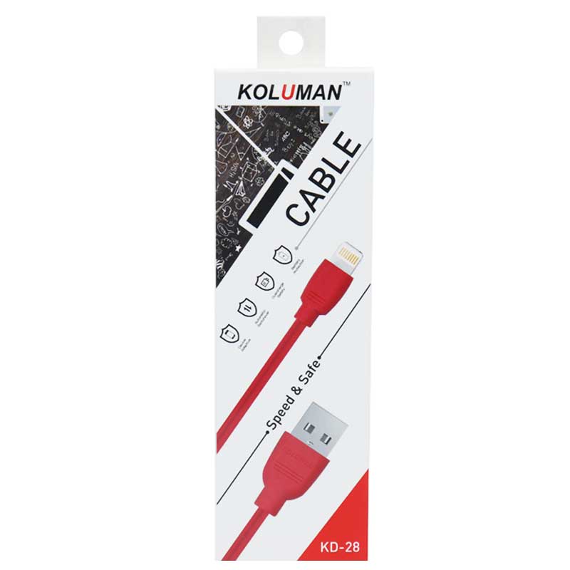 کابل آیفونی Koluman KD-28 3.1 1m