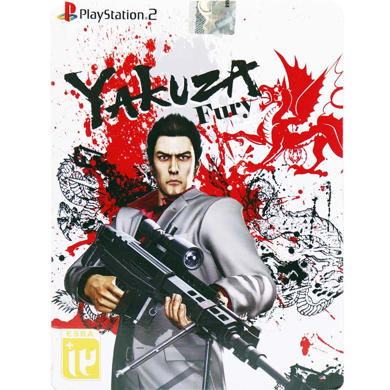 بازی Yakuza Fury لوح زرین مناسب برای PS2