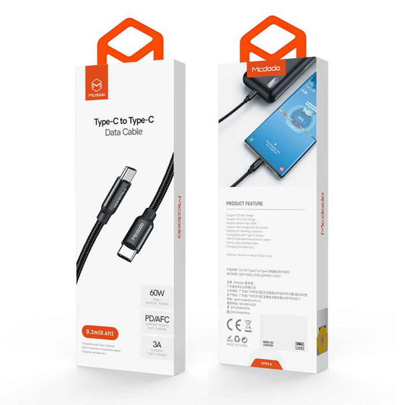 تبدیل فست شارژ Mcdodo CA-7140 Type-C To Type-C
