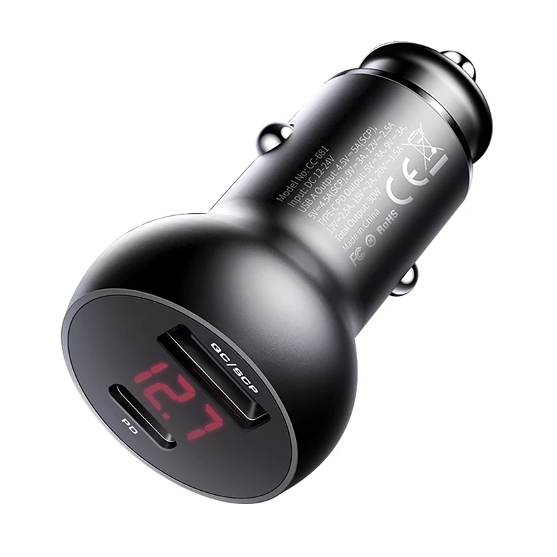شارژر فندکی 30 وات مک دودو CC-6810