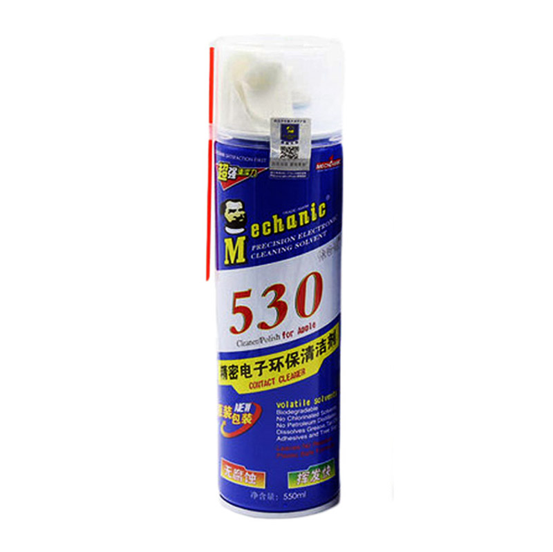 اسپری حلال چسب مکانیک Mechanic 530 550ml