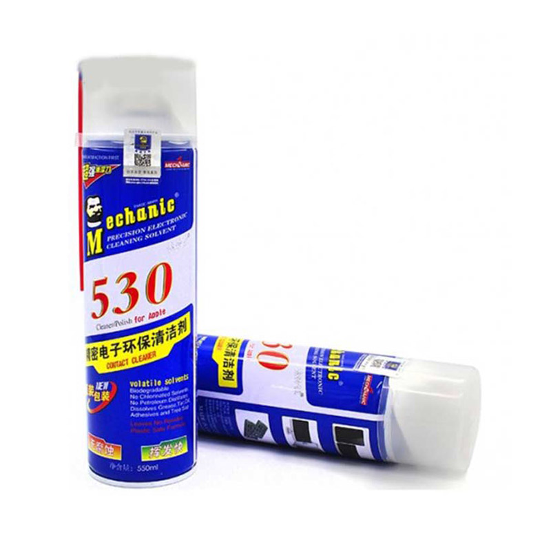 اسپری حلال چسب مکانیک Mechanic 530 550ml