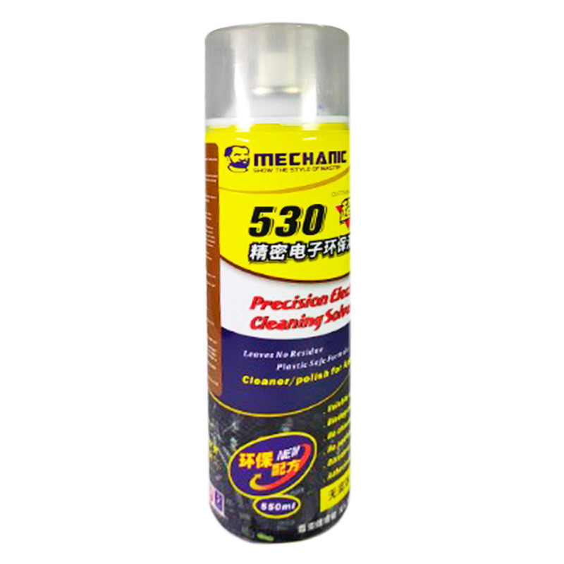 اسپری حلال چسب مکانیک Mechanic 530 550ml