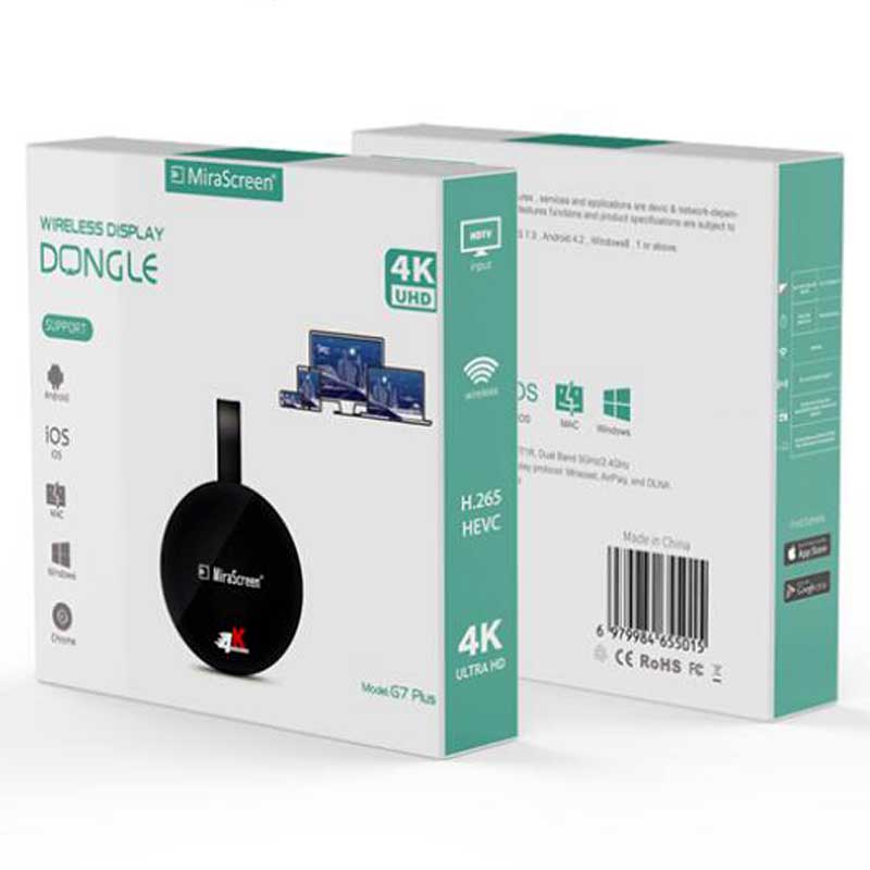 دانگل MiraScreen G7 Plus HDMI 4K Wireless