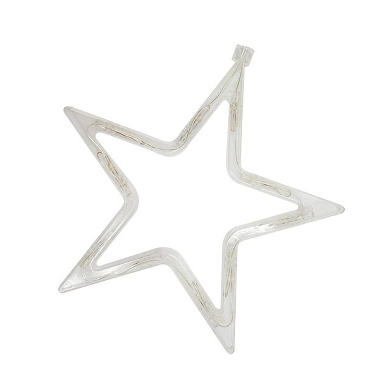 ریسه LED پرده ای طرح ماه و ستاره آفتابی