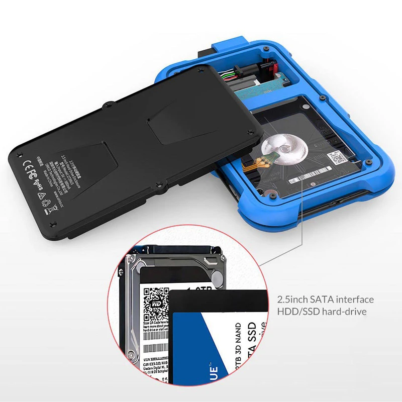 باکس هارد 2.5 اینچی HDD اوریکو 2739U3