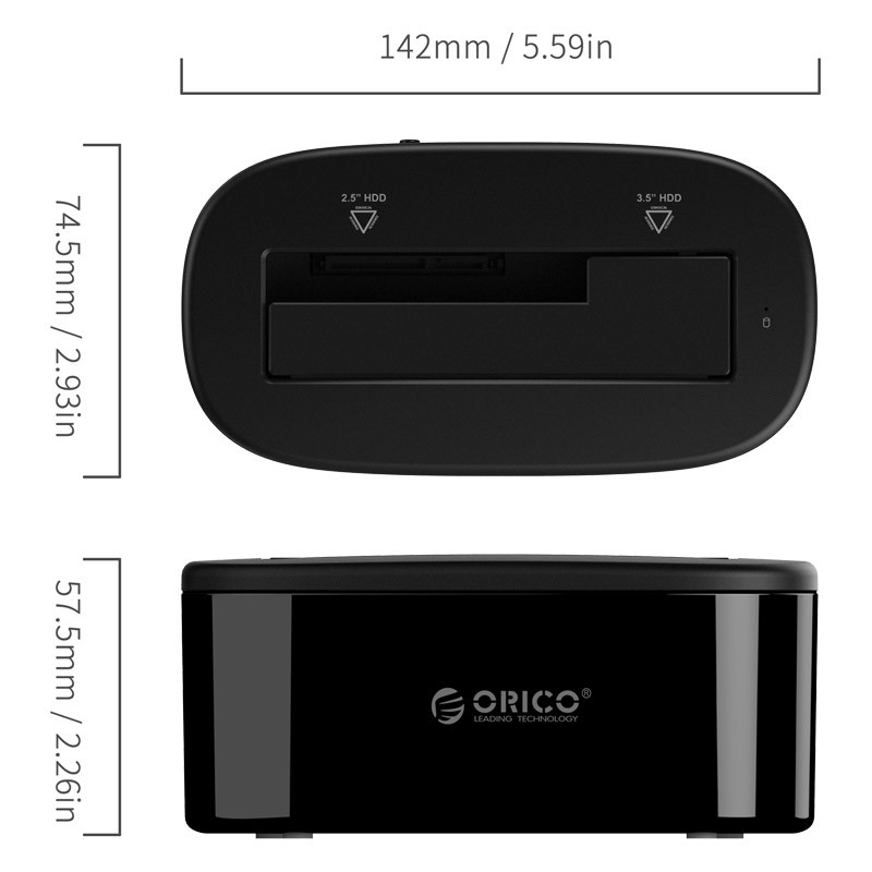 داک هارد اوریکو Orico 6218US3 USB3.0