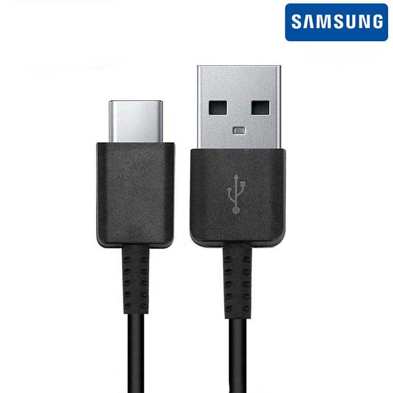 کابل اورجینال samsung S8 Type-C 2A 1.2m پکدار
