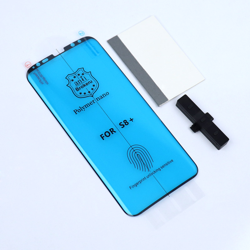 گلس Nano Polymer اورجینال پکدار سامسونگ S8 Plus