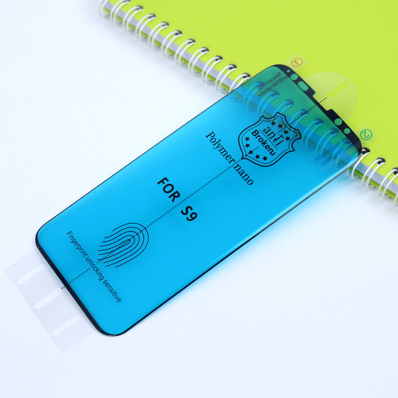 گلس Nano Polymer اورجینال پکدار سامسونگ S9