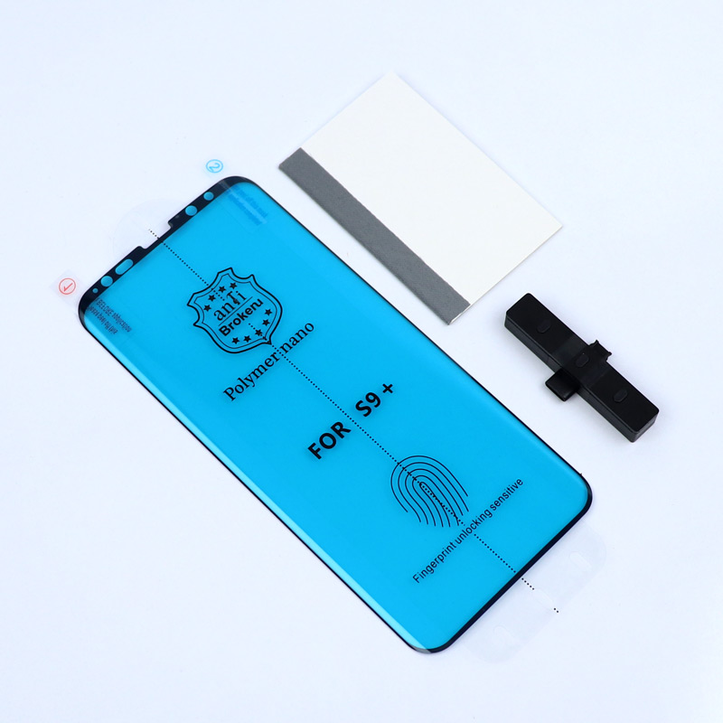 گلس Nano Polymer اورجینال پکدار سامسونگ S9 Plus