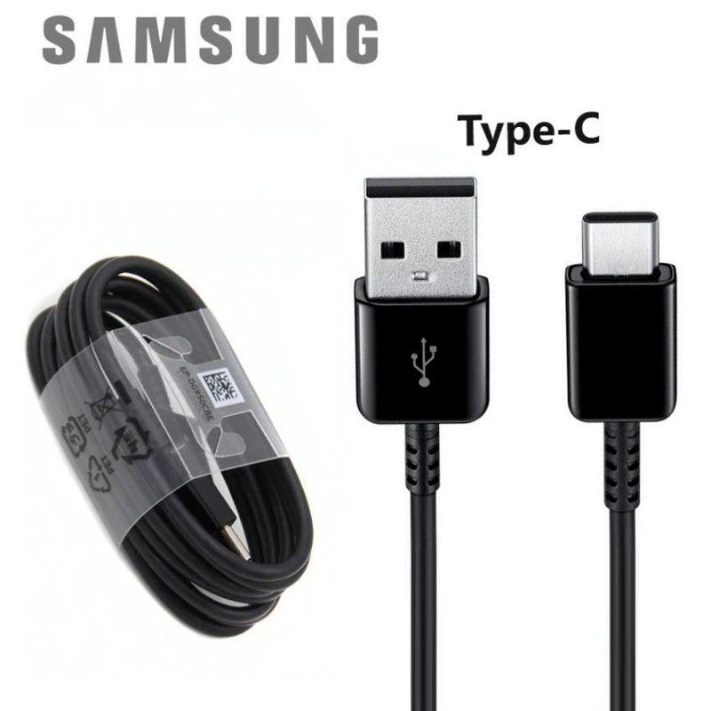 کابل تایپ سی فست شارژ اورجینال samsung S8 2A 1.2m