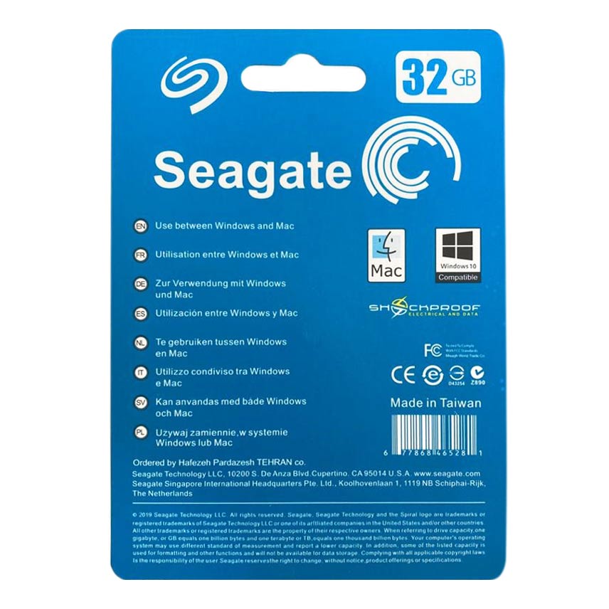 فلش 32 گیگ سیگیت Seagate Pico Plus