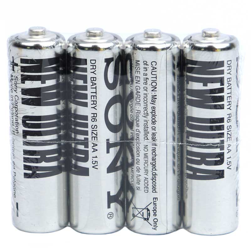باتری قلمی Sony New Ultra R6 1.5V AA شرینک بسته 40 عددی