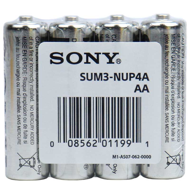 باتری قلمی Sony New Ultra R6 1.5V AA شرینک بسته 40 عددی